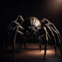Цутигумо — гигантский чудовищный паук