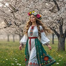 Жива - славянская богиня жизни и весны