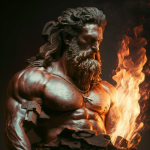 Гефест - древнегреческий бог огня и металлообработки