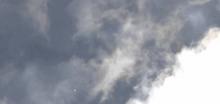 Фотография НЛО в небе над Мельбурном