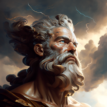 Зевс — древнегреческий бог неба, грома и молний